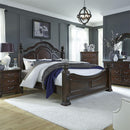  Liberty Furniture Industries Inc. Messina Estates King Poster Bed 737-BR-KPS IMAGE 5