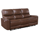  Coaster Furniture Greenfield 610264P-S2 2 pc Power Reclining Living Room Set IMAGE 3