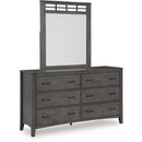  Signature Design by Ashley Montillan B651 8 pc Queen Panel Bedroom Set IMAGE 3