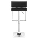  Coaster Furniture Alameda 100194 Adjustable Bar Stool - Chrome and Black IMAGE 6