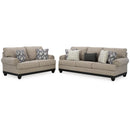  Signature Design by Ashley Elbiani 38704U1 2 pc Living Room Set IMAGE 2