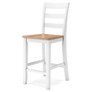  Signature Design by Ashley Gesthaven D398D3 3 pc Counter Height Dining Set IMAGE 8