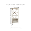  Signature Design by Ashley Carynhurst H755H2 3 pc Home Office Set IMAGE 17