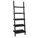  Coaster Furniture Colella 800338 72-inch 5-shelf Ladder Bookshelf - Cappuccino IMAGE 1