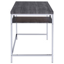  Coaster Furniture Kravitz 801271 47-inch 1-shelf Writing Desk - Weathered Grey IMAGE 6