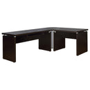  Coaster Furniture Skylar 800891 55-inch Computer Desk with Keyboard Drawer - Cappuccino IMAGE 10