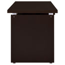  Coaster Furniture Skylar 800891 55-inch Computer Desk with Keyboard Drawer - Cappuccino IMAGE 5