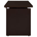  Coaster Furniture Skylar 800891 55-inch Computer Desk with Keyboard Drawer - Cappuccino IMAGE 9