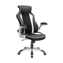  Coaster Furniture Dustin 800048 Upholstered Adjustable Home Office Desk Chair - Black IMAGE 1