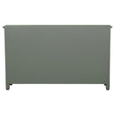  Coaster Furniture Madeline 950357 3-Drawer Scrollwork Accent Cabinet - Antique Green IMAGE 4