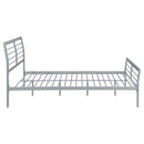  Coaster Furniture Cooper 300201F Metal Full Open Frame Bed - Silver IMAGE 7