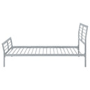  Coaster Furniture Cooper 300201T Metal Twin Open Frame Bed - Silver IMAGE 4