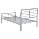  Coaster Furniture Cooper 300201T Metal Twin Open Frame Bed - Silver IMAGE 5