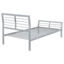  Coaster Furniture Cooper 300201T Metal Twin Open Frame Bed - Silver IMAGE 6