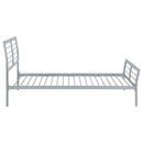  Coaster Furniture Cooper 300201T Metal Twin Open Frame Bed - Silver IMAGE 7