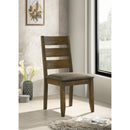  Coaster Furniture Alston 106382 Wood Dining Side Chair - Knotty Nutmeg (Set of 2) IMAGE 8