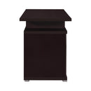  Coaster Furniture Irving 800109 47-inch 2-Drawer Office Computer Desk - Cappuccino IMAGE 6