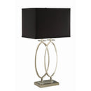  Coaster Furniture Izuku 901662 29-inch Rectangular Shade Table Lamp - Brush Nickel IMAGE 1