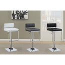  Coaster Furniture Alameda 100195 Adjustable Bar Stool - Chrome and Grey IMAGE 10
