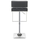  Coaster Furniture Alameda 100195 Adjustable Bar Stool - Chrome and Grey IMAGE 6