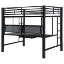  Coaster Furniture Avalon 460023 Full Workstation Loft Bed - Black IMAGE 8