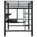  Coaster Furniture Avalon 460023 Full Workstation Loft Bed - Black IMAGE 9