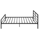  Coaster Furniture Fisher 300279F Metal Full Open Frame Bed - Gunmetal IMAGE 4
