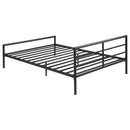  Coaster Furniture Fisher 300279F Metal Full Open Frame Bed - Gunmetal IMAGE 5