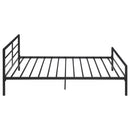  Coaster Furniture Fisher 300279F Metal Full Open Frame Bed - Gunmetal IMAGE 7
