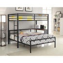  Coaster Furniture Fisher 300279F Metal Full Open Frame Bed - Gunmetal IMAGE 9