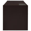 Coaster Furniture Halston 800982 60-inch 3-Drawer Office Computer Desk - Cappuccino IMAGE 5