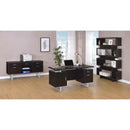  Coaster Furniture Lawtey 801521 60-inch 2-Drawer Office Computer Desk - Cappuccino IMAGE 11