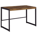  Coaster Furniture Estrella 800655 47-inch Engineered Wood Writing Desk - Rustic Nutmeg IMAGE 1