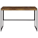  Coaster Furniture Estrella 800655 47-inch Engineered Wood Writing Desk - Rustic Nutmeg IMAGE 2