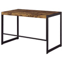  Coaster Furniture Estrella 800655 47-inch Engineered Wood Writing Desk - Rustic Nutmeg IMAGE 6
