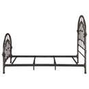  Size_Twin -- Coaster Furniture Rowan 300407T Metal Twin Open Frame Bed - Dark Bronze IMAGE 5