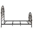  Size_Twin -- Coaster Furniture Rowan 300407T Metal Twin Open Frame Bed - Dark Bronze IMAGE 8