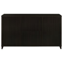  Coaster Furniture Lewes 700881 2-door Engineered Wood 60" TV Stand - Cappuccino IMAGE 6