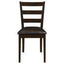  Coaster Furniture Guillen 150232 5-piece Rectangular Dining Table Set - Cappuccino IMAGE 7