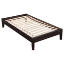  Size_Twin -- Coaster Furniture Hounslow 300555T Twin Universal Platform Bed - Cappuccino IMAGE 2