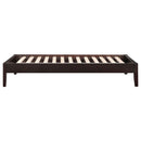  Size_Twin -- Coaster Furniture Hounslow 300555T Twin Universal Platform Bed - Cappuccino IMAGE 4