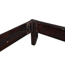  Size_Twin -- Coaster Furniture Hounslow 300555T Twin Universal Platform Bed - Cappuccino IMAGE 6