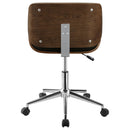  Coaster Furniture Addington 800612 Upholstered Adjustable Office Desk Chair - Black IMAGE 6