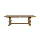  Coaster Furniture Florence 180201 126-inch Extension Dining Table - Rustic Honey IMAGE 3