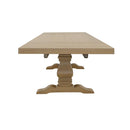  Coaster Furniture Florence 180201 126-inch Extension Dining Table - Rustic Honey IMAGE 8