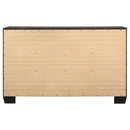  Coaster Furniture Kauffman 204393 6-Drawer Dresser - Dark Cocoa IMAGE 6