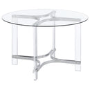  Coaster Furniture Keeling 108501-S5 5 pc Dining Set IMAGE 2