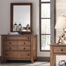  Liberty Furniture Industries Inc. Grandpa's Cabin Dresser Mirror 175-BR50 IMAGE 2