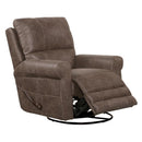  Catnapper Maddie Power Leather Look Fabric Recliner with Wall Recline 64753-4 1304-59/3304-59 IMAGE 2