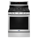  Maytag 30-inch Freestanding Gas Range with True Convection Technology MGR8800FZ IMAGE 1